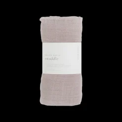 Cotton Muslin Swaddle Blanket - Porpoise