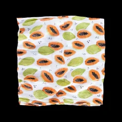 Cotton Muslin Swaddle Blanket 3 Pack - Tropical Fruit
