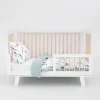 Cotton Muslin Toddler Bedding 3 Piece Set - Mermaid Party
