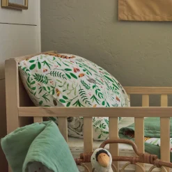 Cotton Muslin Toddler Bedding 3 Piece Set - Mighty Jungle