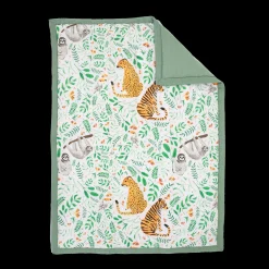 Cotton Muslin Toddler Comforter - Mighty Jungle