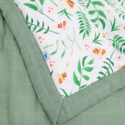 Cotton Muslin Toddler Comforter - Mighty Jungle
