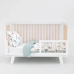 Cotton Muslin Toddler Comforter - Mermaid Party
