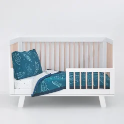 Cotton Muslin Toddler Comforter - Blast Off