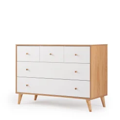 dadada Baby Austin 5-Drawer Nursery Dresser
