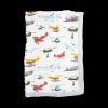 Deluxe Muslin Baby Quilt - Air Show