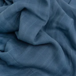 Deluxe Muslin Baby Quilt - Blue Dusk