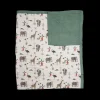 Deluxe Muslin Quilted Throw - Safari Social 2