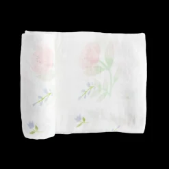 Deluxe Muslin Swaddle Blanket - Pink Peony