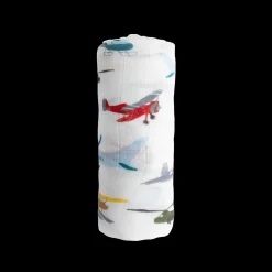Deluxe Muslin Swaddle Blanket - Air Show