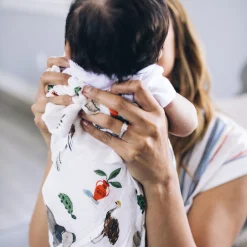 Deluxe Muslin Swaddle Blanket - Safari Social