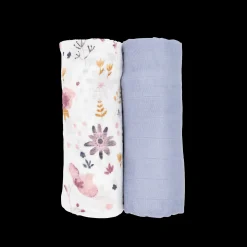 Deluxe Muslin Swaddle Blanket 2 Pack - Fairy Gardens