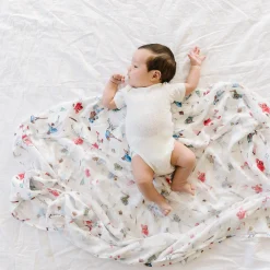 Deluxe Muslin Swaddle Blanket 2 Pack - Home Run
