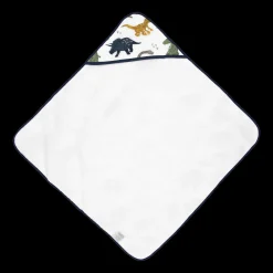 Infant Hooded Towel - Dino Friends