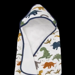 Infant Hooded Towel - Dino Friends