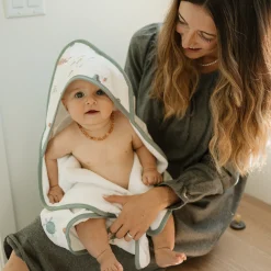 Infant Hooded Towel - Mermaids