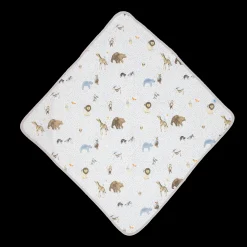 Infant Hooded Towel - Party Animals