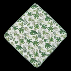 Infant Hooded Towel - Tropical Leaf