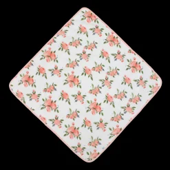 Infant Hooded Towel - Watercolor Roses