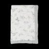 Organic Cotton Muslin Baby Quilt - Pencil Floral