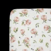 Organic Cotton Muslin Crib Sheet - Watercolor Floret
