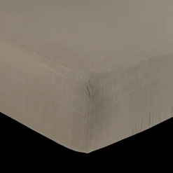Organic Cotton Muslin Crib Sheet - Driftwood