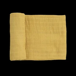 Organic Cotton Muslin Swaddle Blanket - Wheat