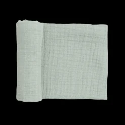 Organic Cotton Muslin Swaddle Blanket - White Sage