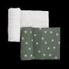 Organic Cotton Muslin Swaddle Blanket 2 Pack - Sage Suns
