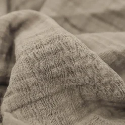Organic Cotton Muslin Swaddle Blanket - Driftwood