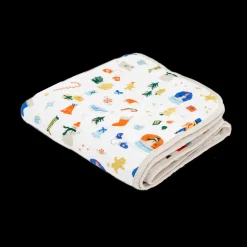 Original Cotton Muslin Quilt - Christmas Time