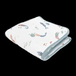 Original Cotton Muslin Quilt - Mermaids
