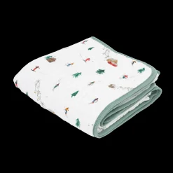 Original Cotton Muslin Quilt - Powder Party
