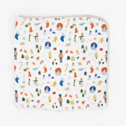Original Cotton Muslin Quilt - Christmas Time