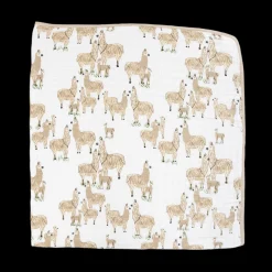 Original Cotton Muslin Quilt - Llama Llama