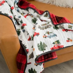 Original Cotton Muslin Quilt - Holiday Haul