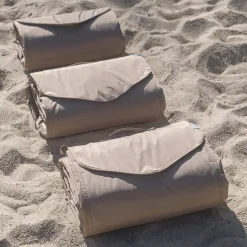 Outdoor Blanket - Beige Buffalo Check