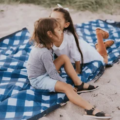 Outdoor Blanket - Navy Plaid