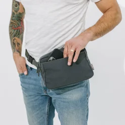 Red Rovr Joey Belt Bag - Charcoal
