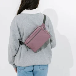Red Rovr Joey Belt Bag - Mauve