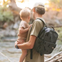 Red Rovr Mini Roo Backpack - Charcoal Doodle