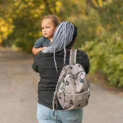 Red Rovr Mini Roo Backpack - Truffle Doodle