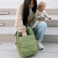 Red Rovr Roo Backpack - Moss