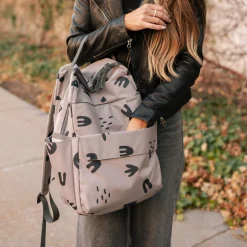 Red Rovr Roo Backpack - Truffle Doodle