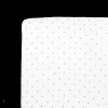 Stretch Knit Crib Sheet - Grey Cross