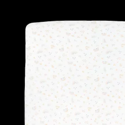 Stretch Knit Crib Sheet - Rainbows