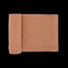 Stretch Knit Swaddle Blanket - Terracotta