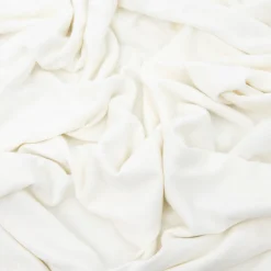 Stretch Knit Swaddle Blanket - White