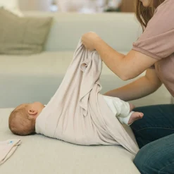 Stretch Knit Swaddle Blanket 2 Pack - Watercolor Rose