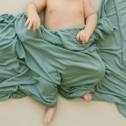 Stretch Knit Swaddle Blanket 2 Pack - Dino Pals